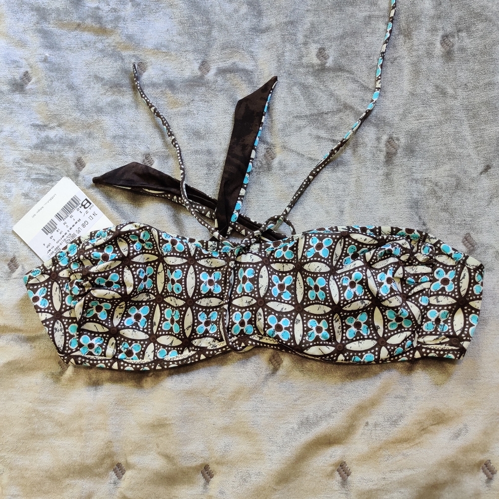 Studio La Perla Reversible Bandeau Underwire Bikini Top